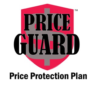 price guard red shield logo, price protection plan